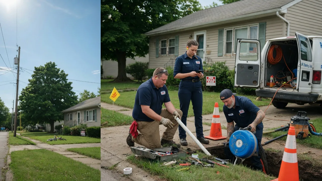 Sewer Line Repair in Strawn, IL near me